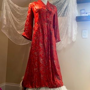 Long Silk robe from Shanghai China